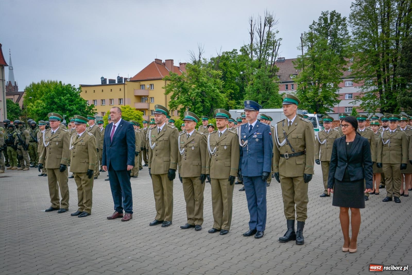 Zdjęcie w galerii na portalu naszraciborz.pl: Podhalańczycy, musztra, strzały i awanse. Śląska Straż Graniczna świętuje [FOTO i WIDEO] wiadomości z regionu