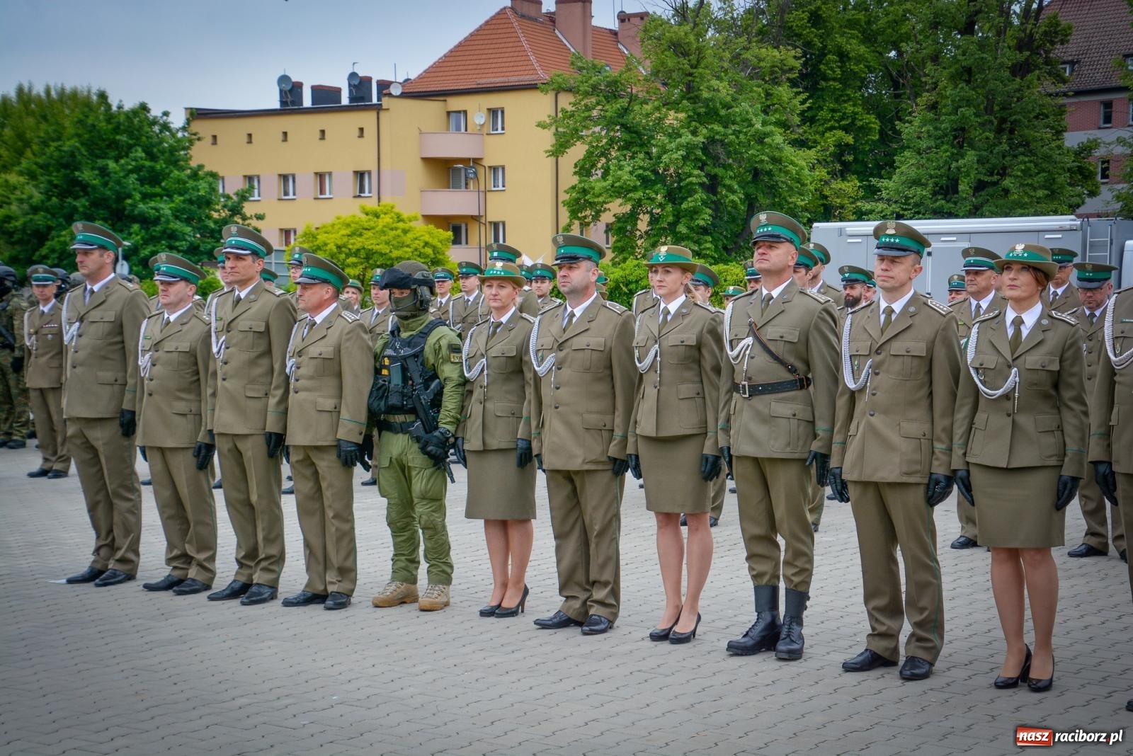 Zdjęcie w galerii na portalu naszraciborz.pl: Podhalańczycy, musztra, strzały i awanse. Śląska Straż Graniczna świętuje [FOTO i WIDEO] wiadomości z regionu