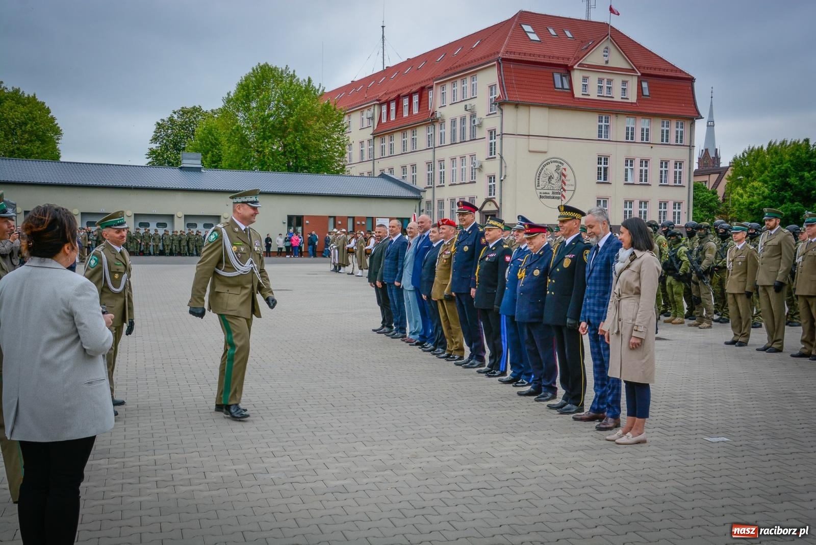 Zdjęcie w galerii na portalu naszraciborz.pl: Podhalańczycy, musztra, strzały i awanse. Śląska Straż Graniczna świętuje [FOTO i WIDEO] wiadomości z regionu