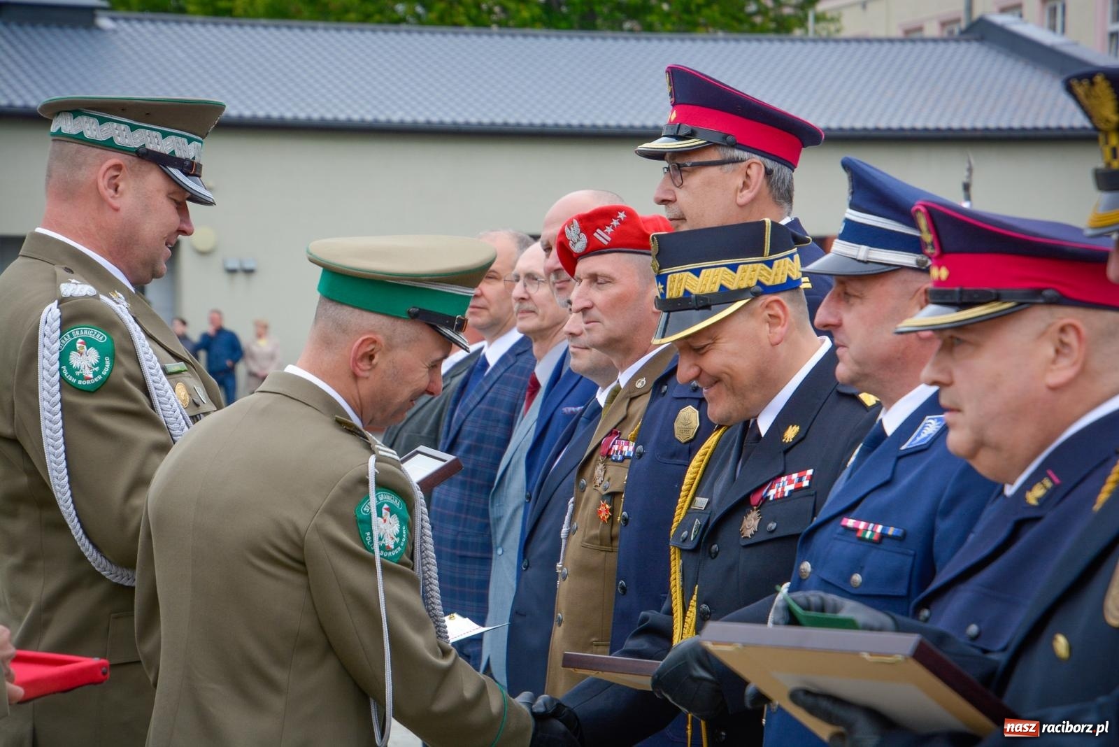 Zdjęcie w galerii na portalu naszraciborz.pl: Podhalańczycy, musztra, strzały i awanse. Śląska Straż Graniczna świętuje [FOTO i WIDEO] wiadomości z regionu