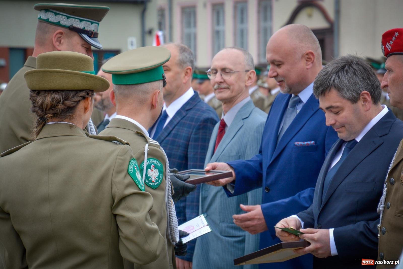 Zdjęcie w galerii na portalu naszraciborz.pl: Podhalańczycy, musztra, strzały i awanse. Śląska Straż Graniczna świętuje [FOTO i WIDEO] wiadomości z regionu