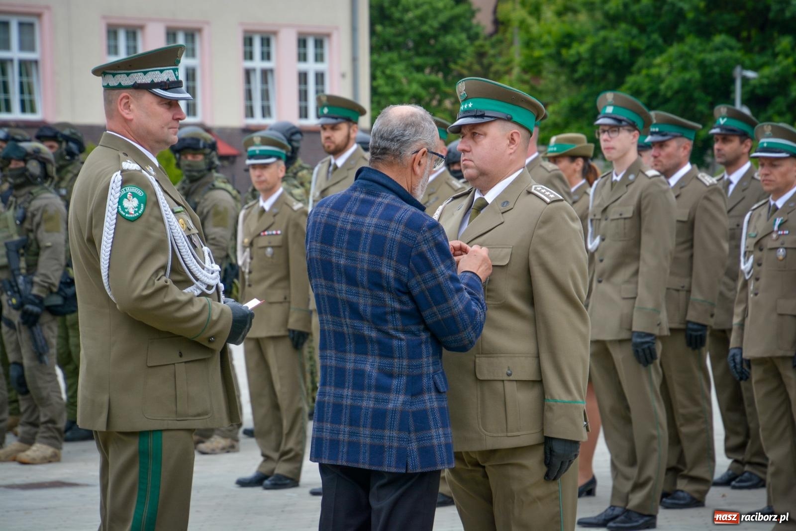 Zdjęcie w galerii na portalu naszraciborz.pl: Podhalańczycy, musztra, strzały i awanse. Śląska Straż Graniczna świętuje [FOTO i WIDEO] wiadomości z regionu