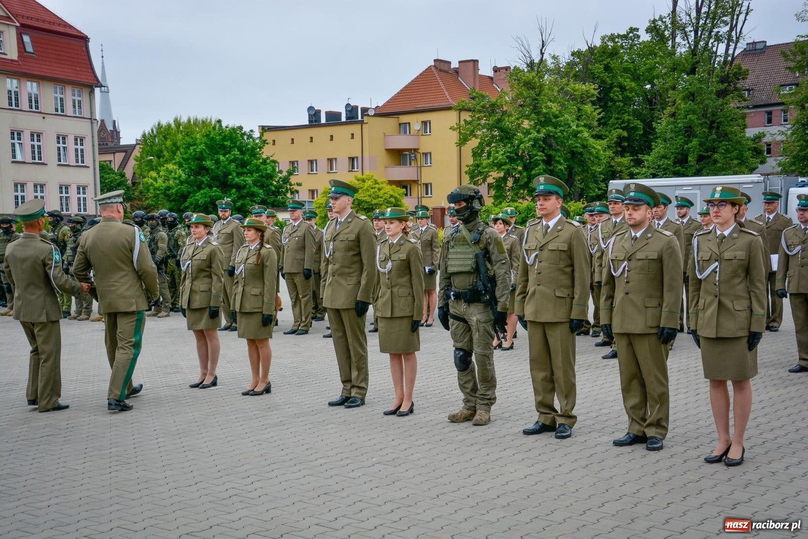 Zdjęcie w galerii na portalu naszraciborz.pl: Podhalańczycy, musztra, strzały i awanse. Śląska Straż Graniczna świętuje [FOTO i WIDEO] wiadomości z regionu