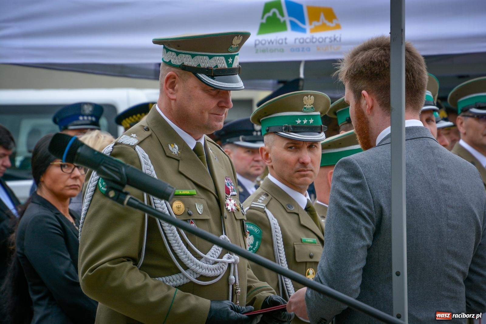 Zdjęcie w galerii na portalu naszraciborz.pl: Podhalańczycy, musztra, strzały i awanse. Śląska Straż Graniczna świętuje [FOTO i WIDEO] wiadomości z regionu