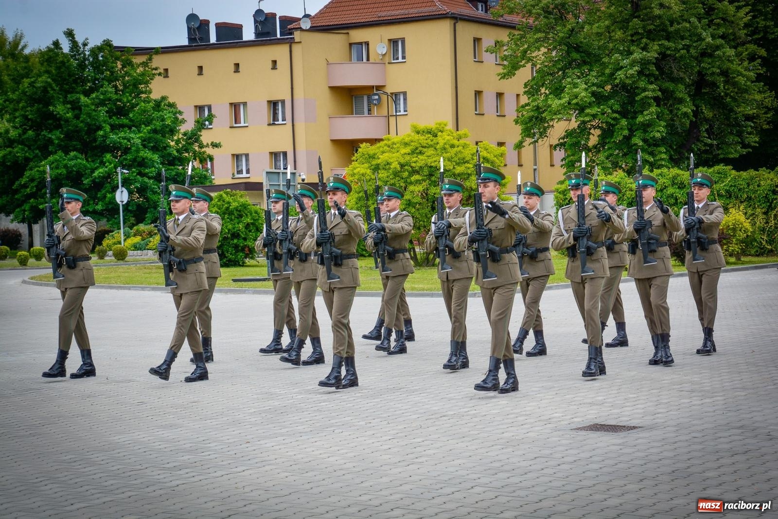 Zdjęcie w galerii na portalu naszraciborz.pl: Podhalańczycy, musztra, strzały i awanse. Śląska Straż Graniczna świętuje [FOTO i WIDEO] wiadomości z regionu