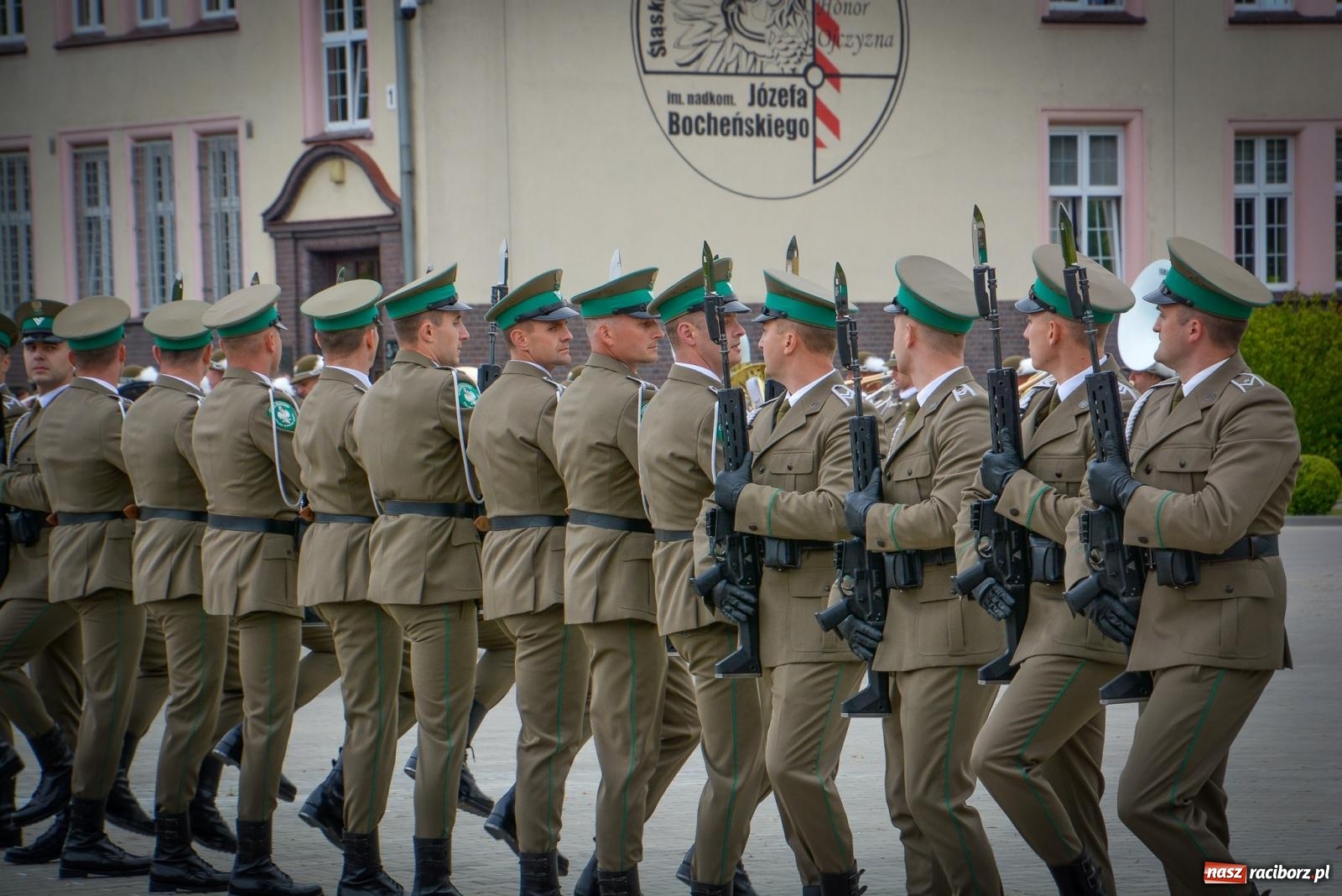 Zdjęcie w galerii na portalu naszraciborz.pl: Podhalańczycy, musztra, strzały i awanse. Śląska Straż Graniczna świętuje [FOTO i WIDEO] wiadomości z regionu