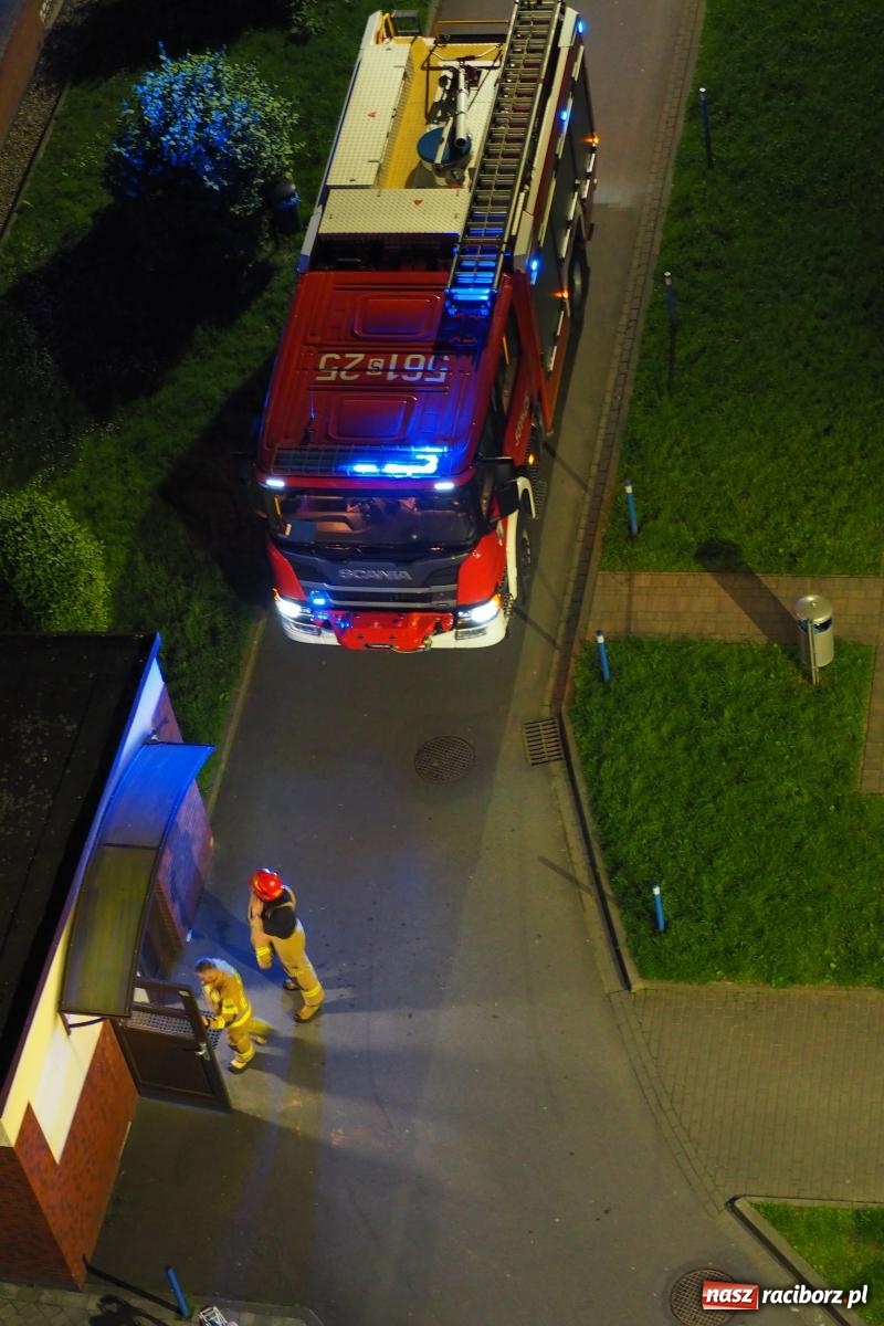Zdjęcie w galerii na portalu naszraciborz.pl: Nocny alarm z czujki czadu przy Katowickiej wiadomości z regionu