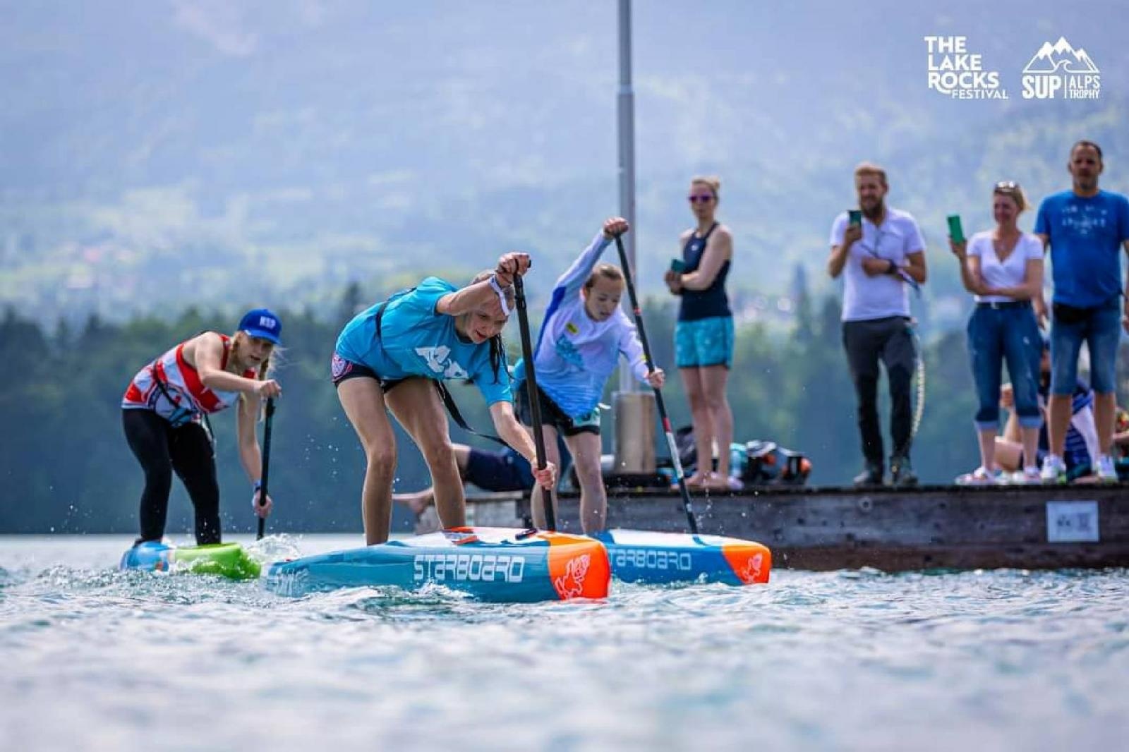 Zdjęcie w galerii na portalu naszraciborz.pl: THE LAKE ROCKS SUP. Raciborzanie z sukcesem wiadomości z regionu