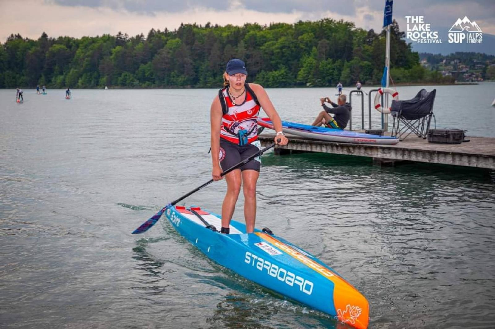 Zdjęcie w galerii na portalu naszraciborz.pl: THE LAKE ROCKS SUP. Raciborzanie z sukcesem wiadomości z regionu