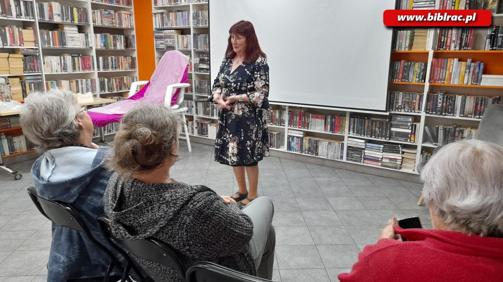 Zdjęcie w galerii na portalu naszraciborz.pl: Zadbaj o siebie: spotkanie w bibliotece na Ostrogu wiadomości z regionu