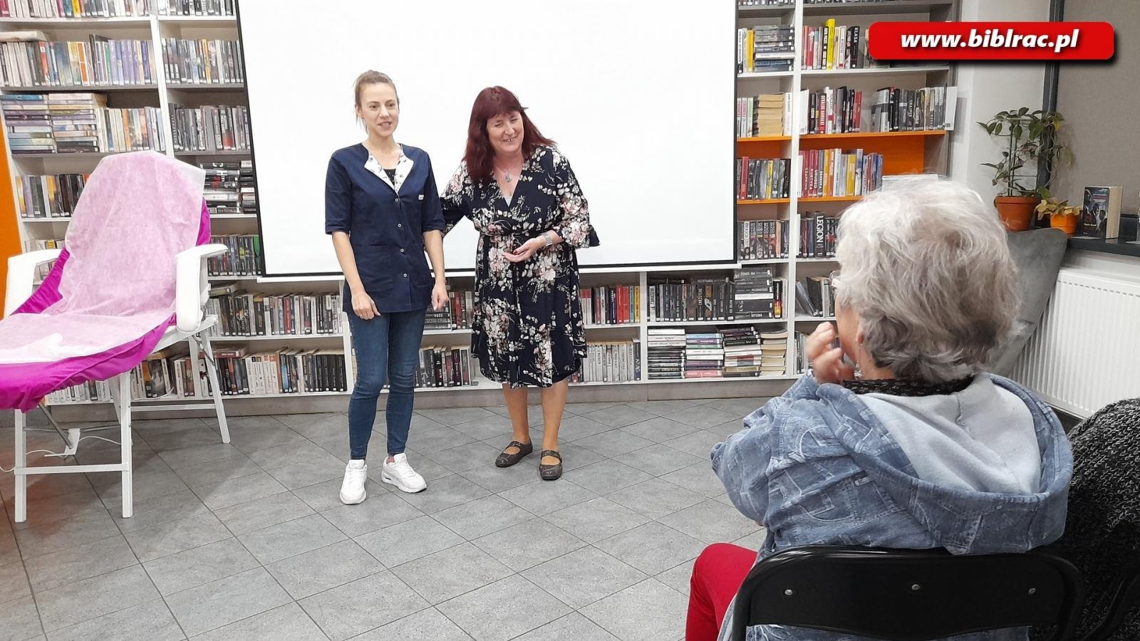 Zdjęcie w galerii na portalu naszraciborz.pl: Zadbaj o siebie: spotkanie w bibliotece na Ostrogu wiadomości z regionu