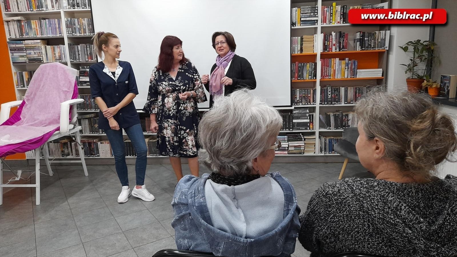 Zdjęcie w galerii na portalu naszraciborz.pl: Zadbaj o siebie: spotkanie w bibliotece na Ostrogu wiadomości z regionu
