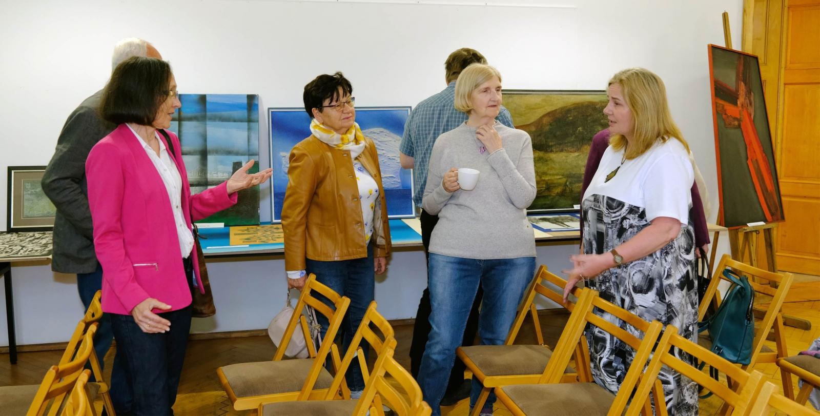 Zdjęcie w galerii na portalu naszraciborz.pl: Sztuka współczesna - nie taka znowu straszna. Rozmowy w raciborskim Muzeum wiadomości z regionu