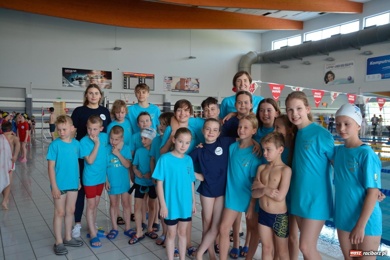 Zdjęcie w galerii na portalu naszraciborz.pl: Zosia Paul i Mikołaj Miczek najlepsi podczas zawodów Umiem Pływać [FOTO i WIDEO] wiadomości z regionu