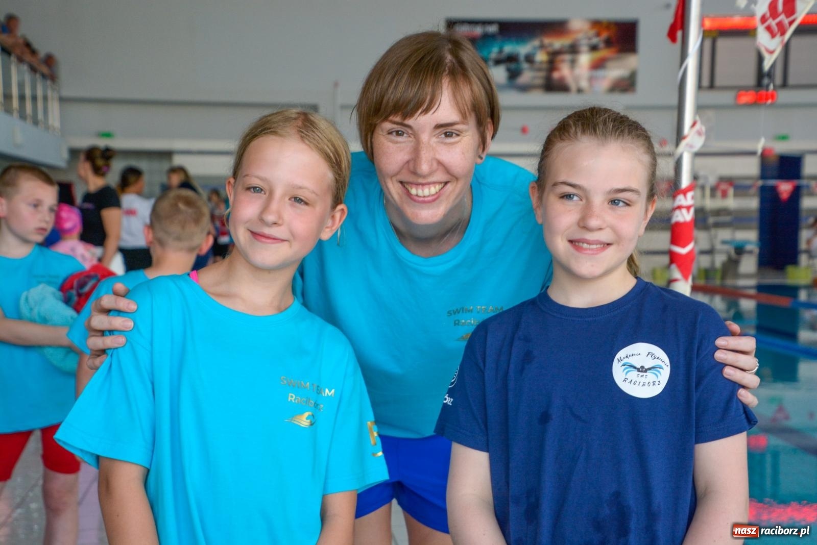 Zdjęcie w galerii na portalu naszraciborz.pl: Zosia Paul i Mikołaj Miczek najlepsi podczas zawodów Umiem Pływać [FOTO i WIDEO] wiadomości z regionu