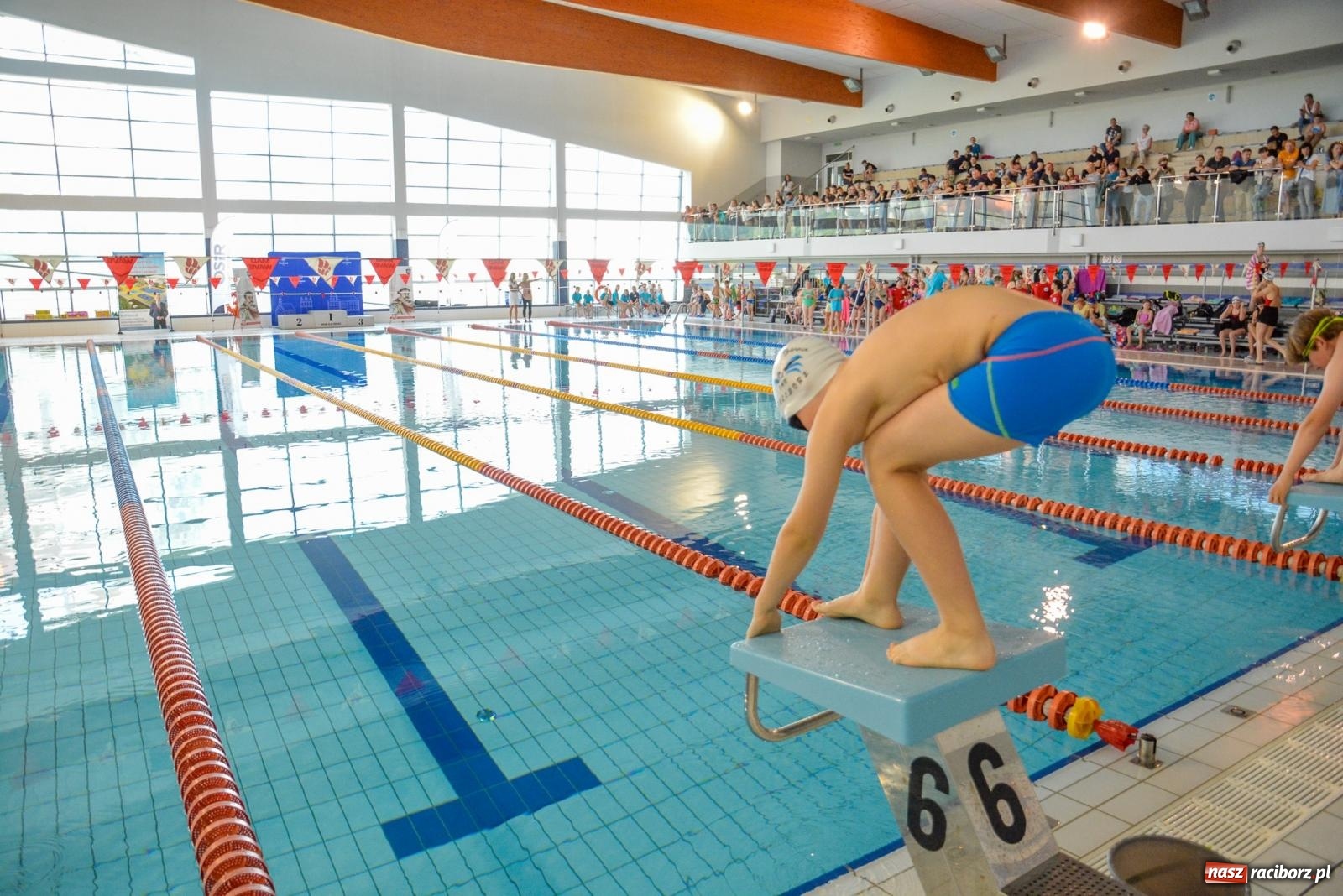 Zdjęcie w galerii na portalu naszraciborz.pl: Zosia Paul i Mikołaj Miczek najlepsi podczas zawodów Umiem Pływać [FOTO i WIDEO] wiadomości z regionu