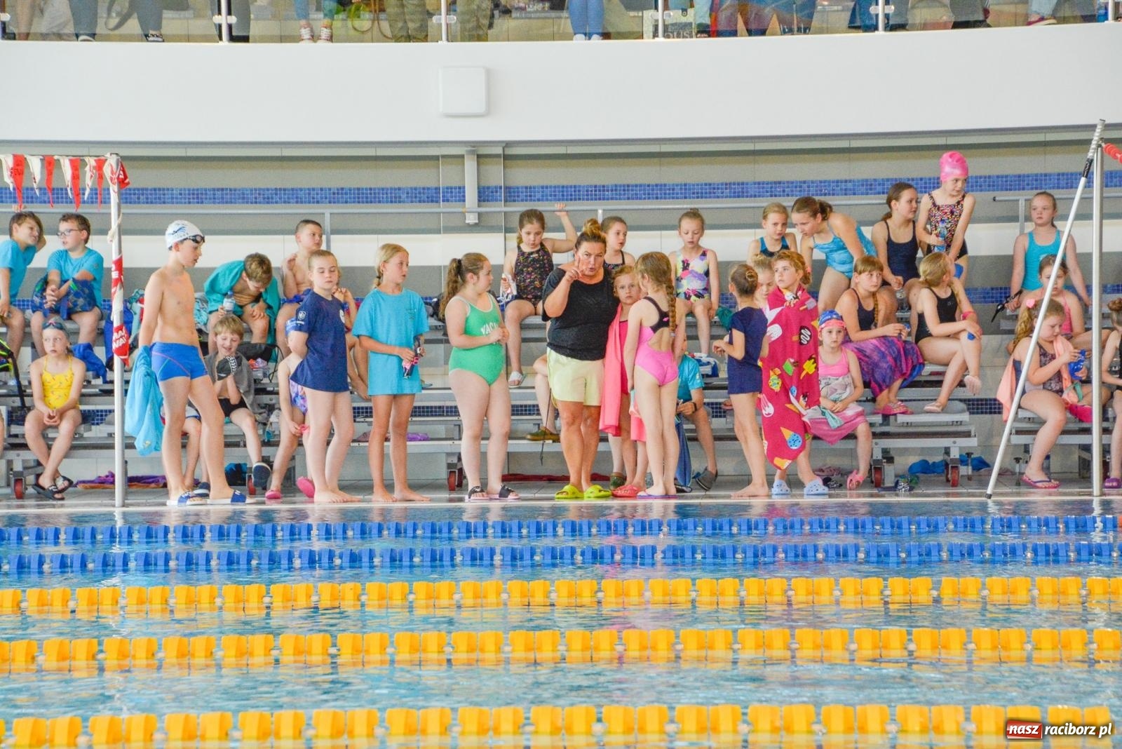 Zdjęcie w galerii na portalu naszraciborz.pl: Zosia Paul i Mikołaj Miczek najlepsi podczas zawodów Umiem Pływać [FOTO i WIDEO] wiadomości z regionu