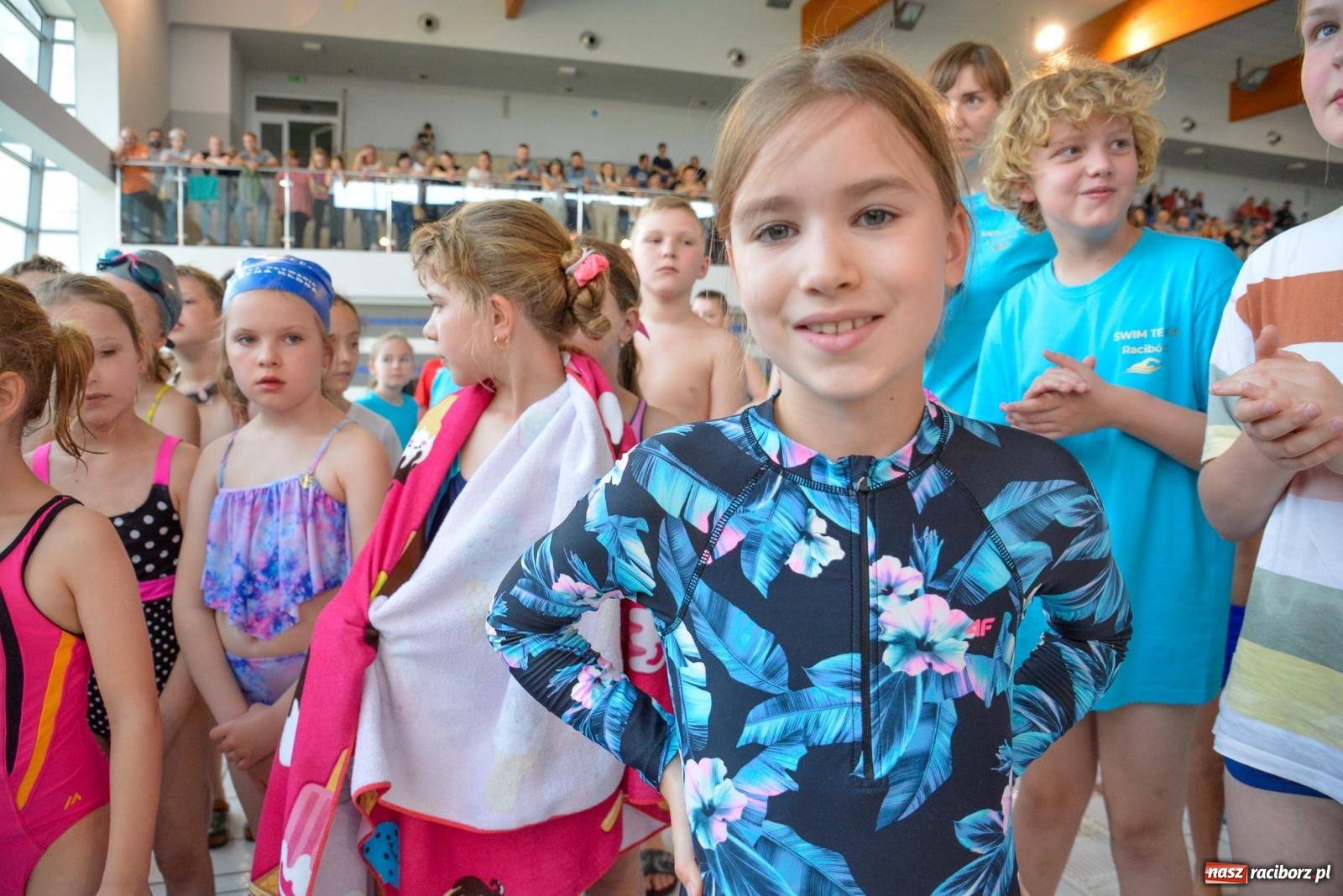 Zdjęcie w galerii na portalu naszraciborz.pl: Zosia Paul i Mikołaj Miczek najlepsi podczas zawodów Umiem Pływać [FOTO i WIDEO] wiadomości z regionu