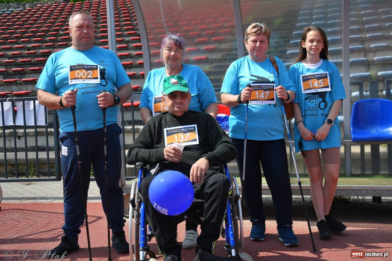 Zdjęcie w galerii na portalu naszraciborz.pl: Raciborski Bieg Bez Barier. Nie wynik jest tu najważniejszy [FOTO i WIDEO] wiadomości z regionu