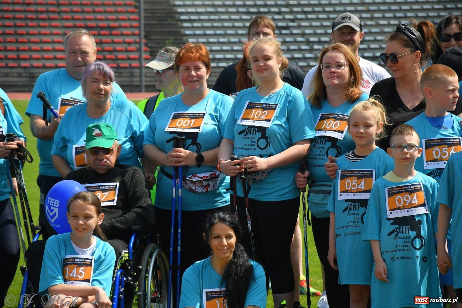 Zdjęcie w galerii na portalu naszraciborz.pl: Raciborski Bieg Bez Barier. Nie wynik jest tu najważniejszy [FOTO i WIDEO] wiadomości z regionu