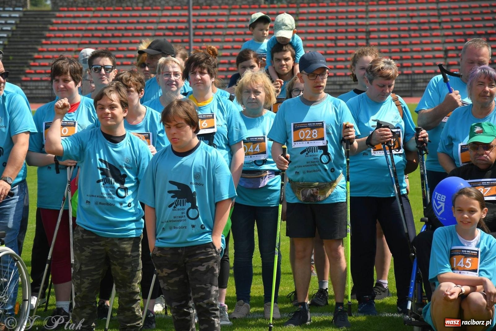 Zdjęcie w galerii na portalu naszraciborz.pl: Raciborski Bieg Bez Barier. Nie wynik jest tu najważniejszy [FOTO i WIDEO] wiadomości z regionu