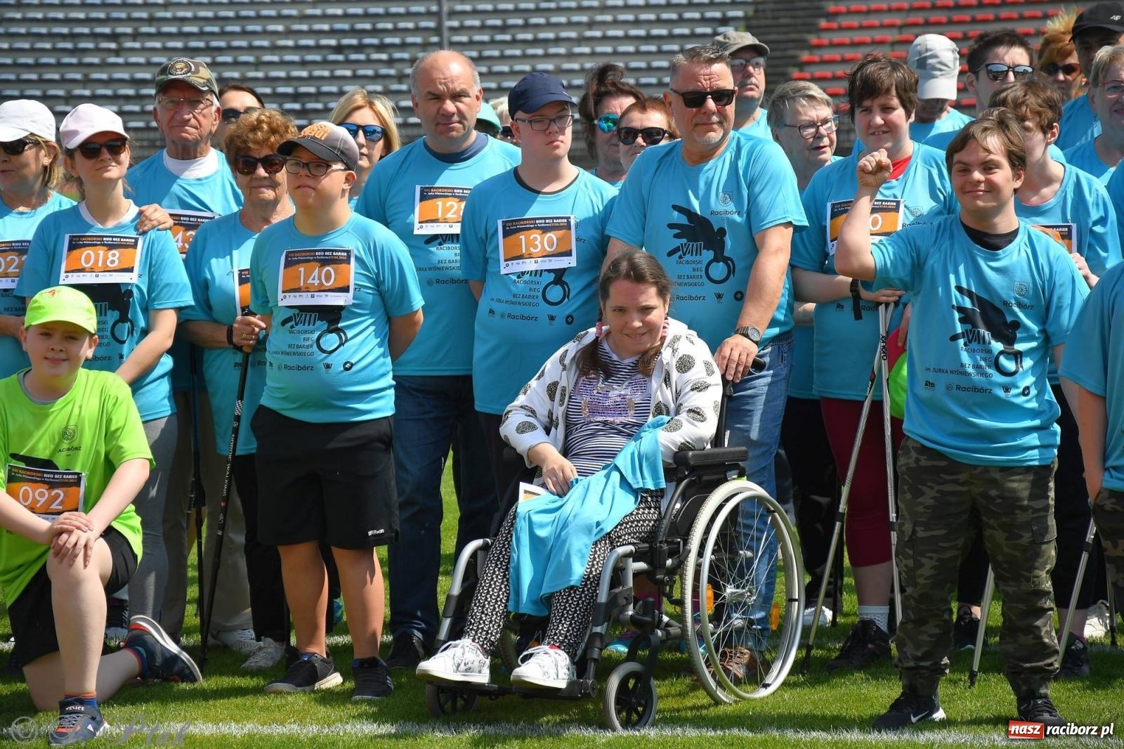 Zdjęcie w galerii na portalu naszraciborz.pl: Raciborski Bieg Bez Barier. Nie wynik jest tu najważniejszy [FOTO i WIDEO] wiadomości z regionu