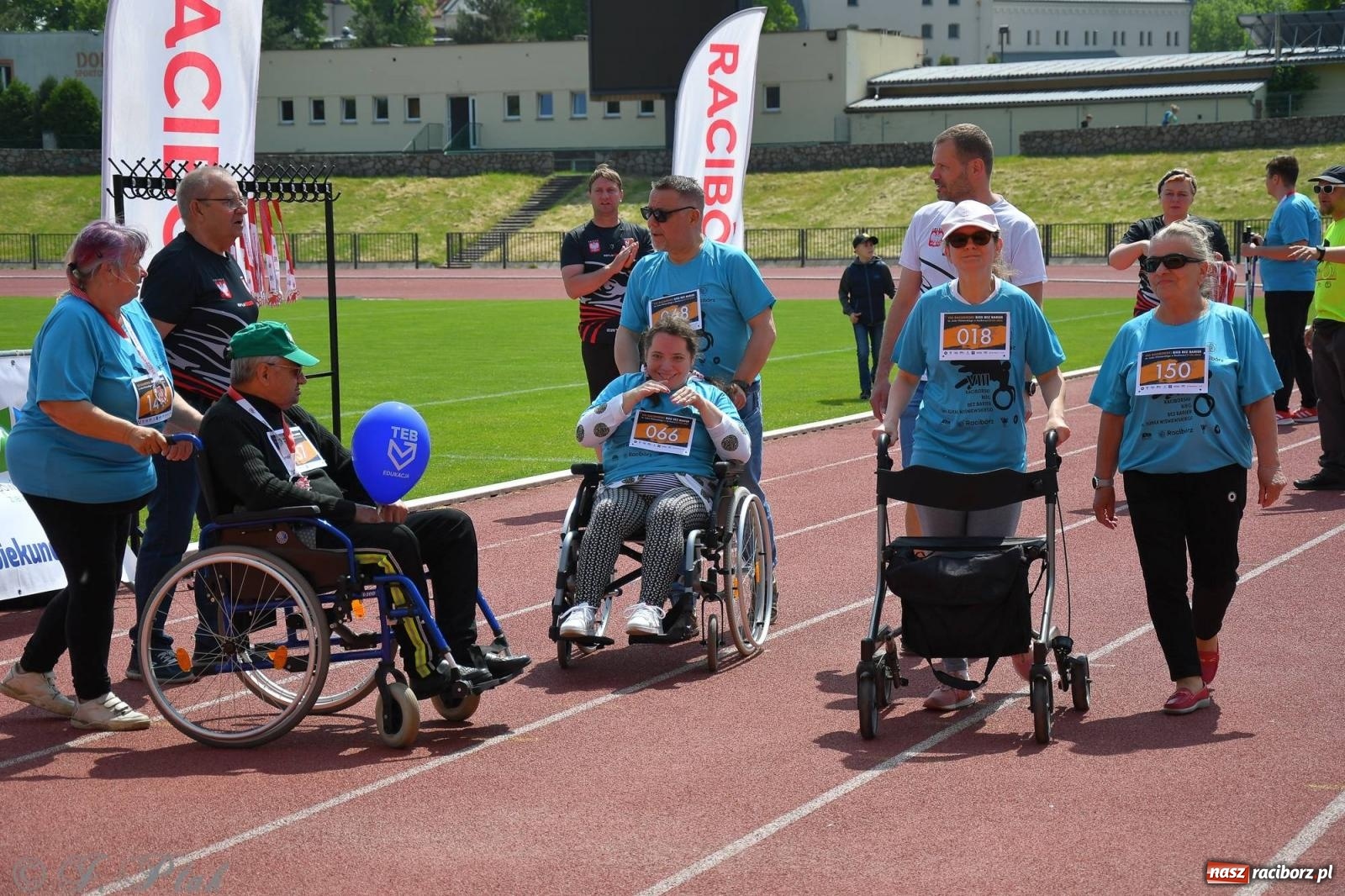 Zdjęcie w galerii na portalu naszraciborz.pl: Raciborski Bieg Bez Barier. Nie wynik jest tu najważniejszy [FOTO i WIDEO] wiadomości z regionu