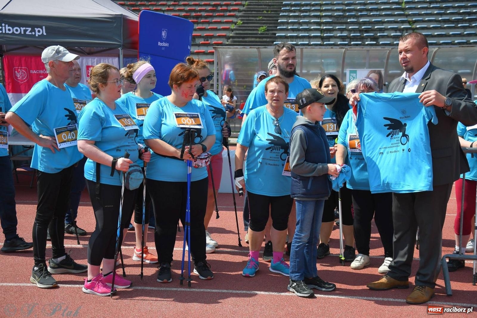 Zdjęcie w galerii na portalu naszraciborz.pl: Raciborski Bieg Bez Barier. Nie wynik jest tu najważniejszy [FOTO i WIDEO] wiadomości z regionu