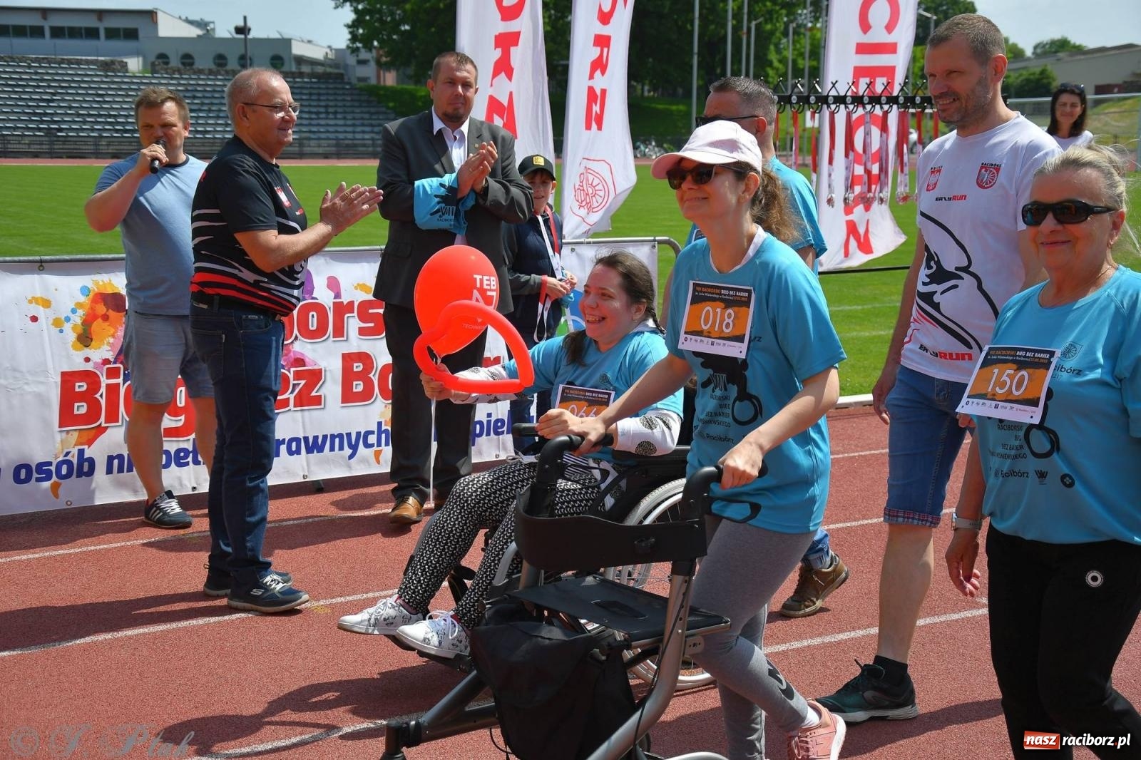 Zdjęcie w galerii na portalu naszraciborz.pl: Raciborski Bieg Bez Barier. Nie wynik jest tu najważniejszy [FOTO i WIDEO] wiadomości z regionu