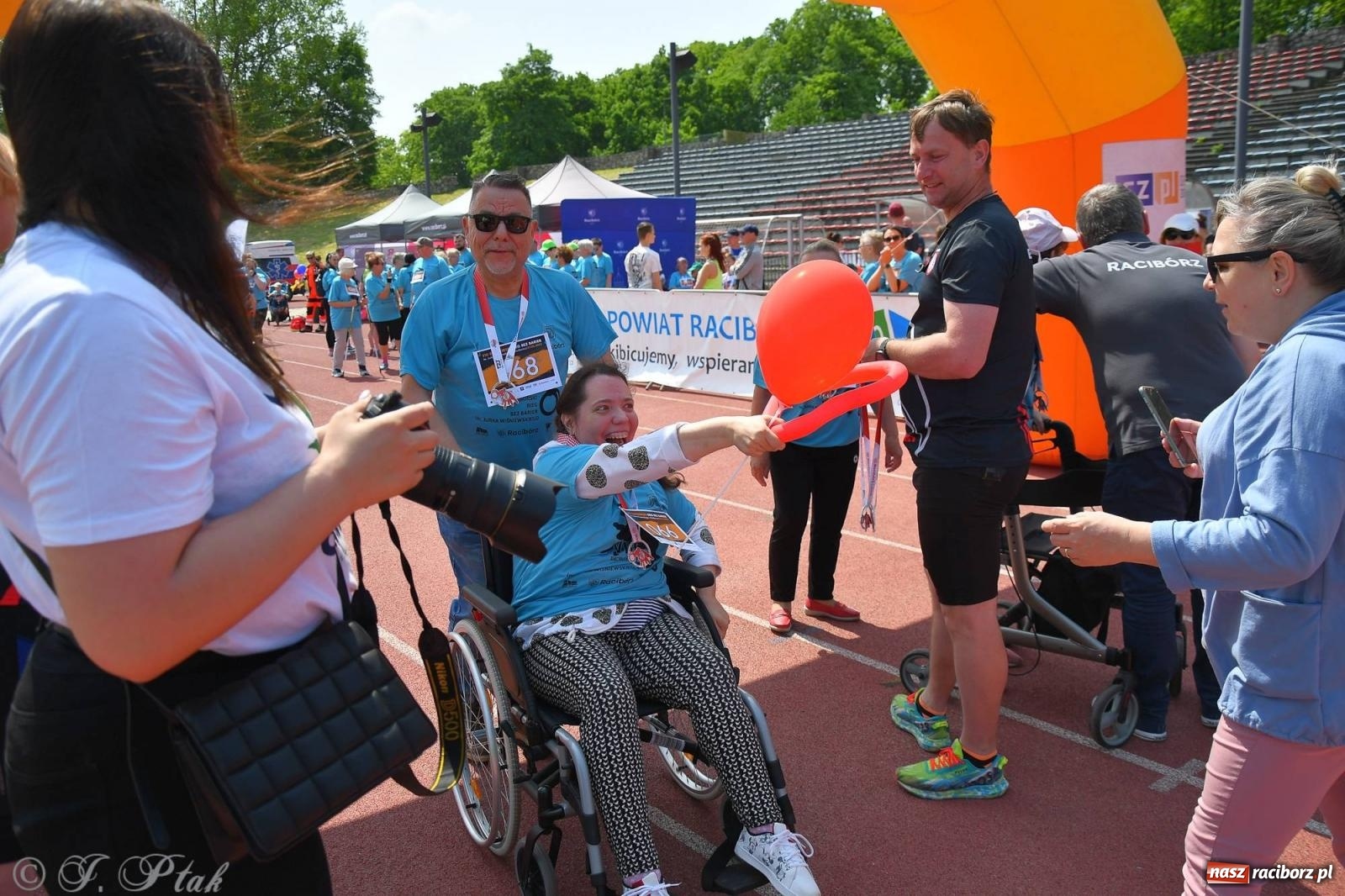 Zdjęcie w galerii na portalu naszraciborz.pl: Raciborski Bieg Bez Barier. Nie wynik jest tu najważniejszy [FOTO i WIDEO] wiadomości z regionu