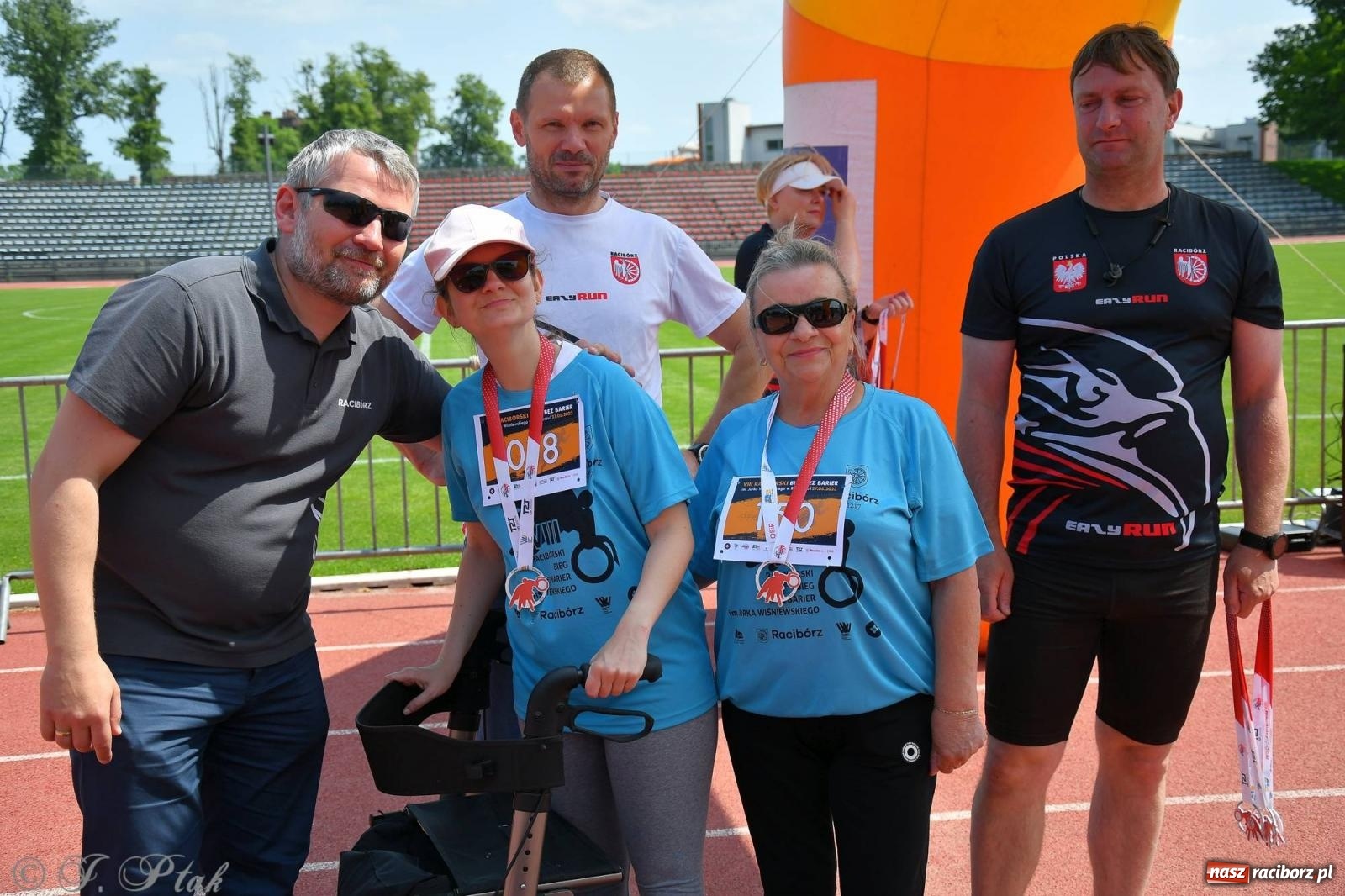 Zdjęcie w galerii na portalu naszraciborz.pl: Raciborski Bieg Bez Barier. Nie wynik jest tu najważniejszy [FOTO i WIDEO] wiadomości z regionu