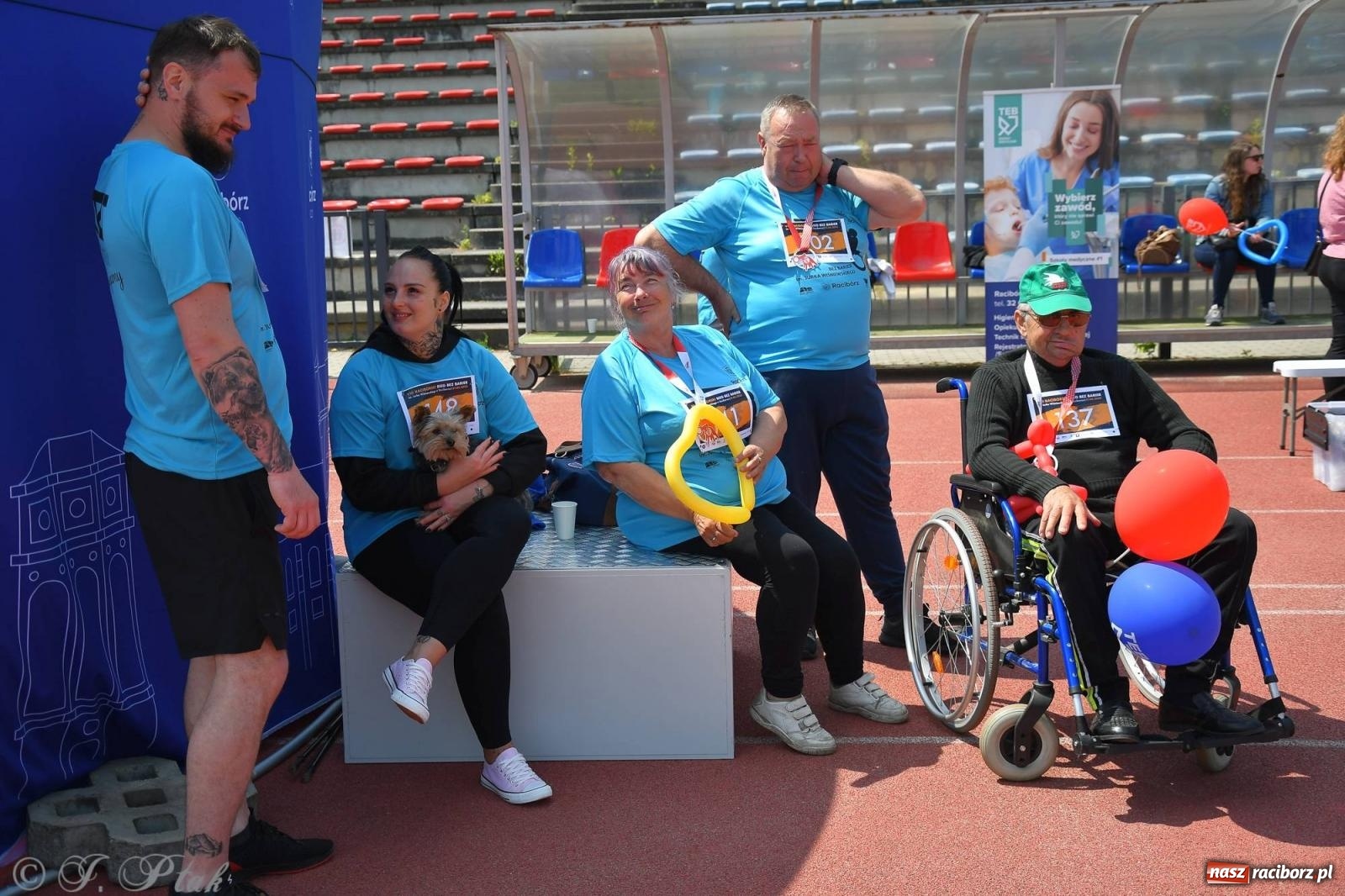 Zdjęcie w galerii na portalu naszraciborz.pl: Raciborski Bieg Bez Barier. Nie wynik jest tu najważniejszy [FOTO i WIDEO] wiadomości z regionu
