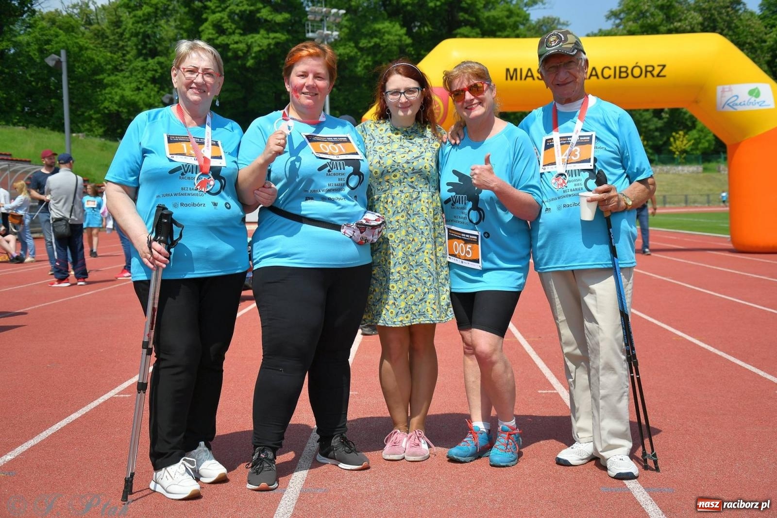 Zdjęcie w galerii na portalu naszraciborz.pl: Raciborski Bieg Bez Barier. Nie wynik jest tu najważniejszy [FOTO i WIDEO] wiadomości z regionu