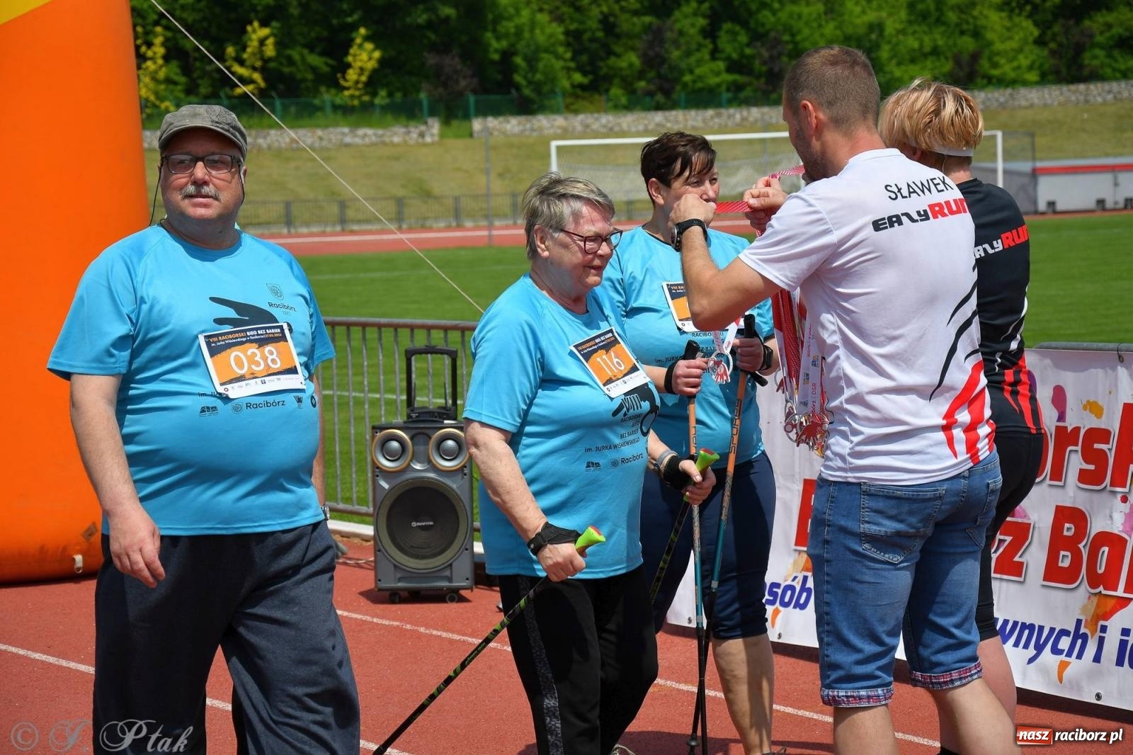 Zdjęcie w galerii na portalu naszraciborz.pl: Raciborski Bieg Bez Barier. Nie wynik jest tu najważniejszy [FOTO i WIDEO] wiadomości z regionu