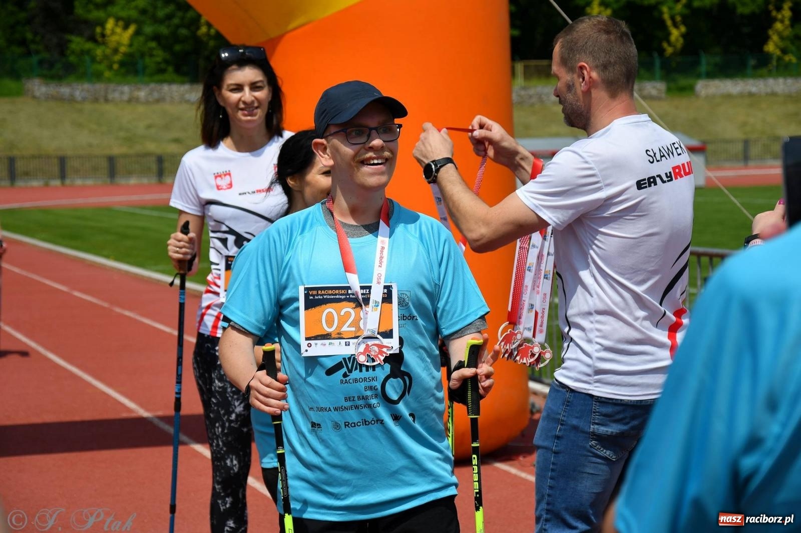 Zdjęcie w galerii na portalu naszraciborz.pl: Raciborski Bieg Bez Barier. Nie wynik jest tu najważniejszy [FOTO i WIDEO] wiadomości z regionu