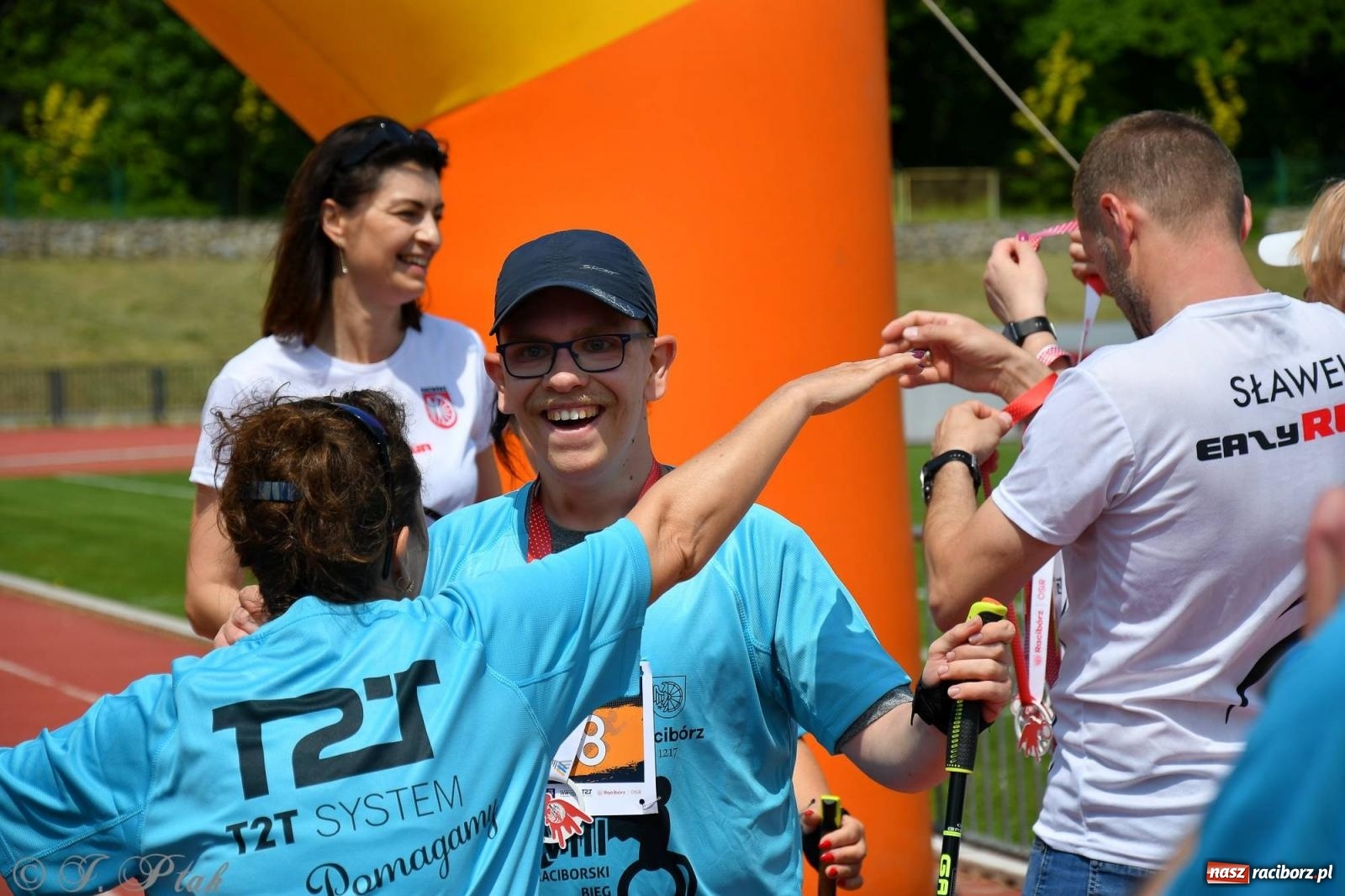 Zdjęcie w galerii na portalu naszraciborz.pl: Raciborski Bieg Bez Barier. Nie wynik jest tu najważniejszy [FOTO i WIDEO] wiadomości z regionu