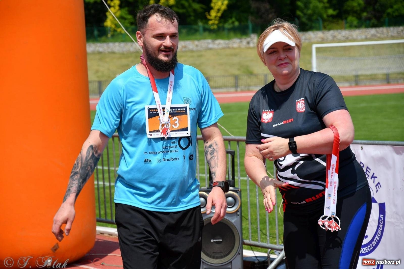 Zdjęcie w galerii na portalu naszraciborz.pl: Raciborski Bieg Bez Barier. Nie wynik jest tu najważniejszy [FOTO i WIDEO] wiadomości z regionu