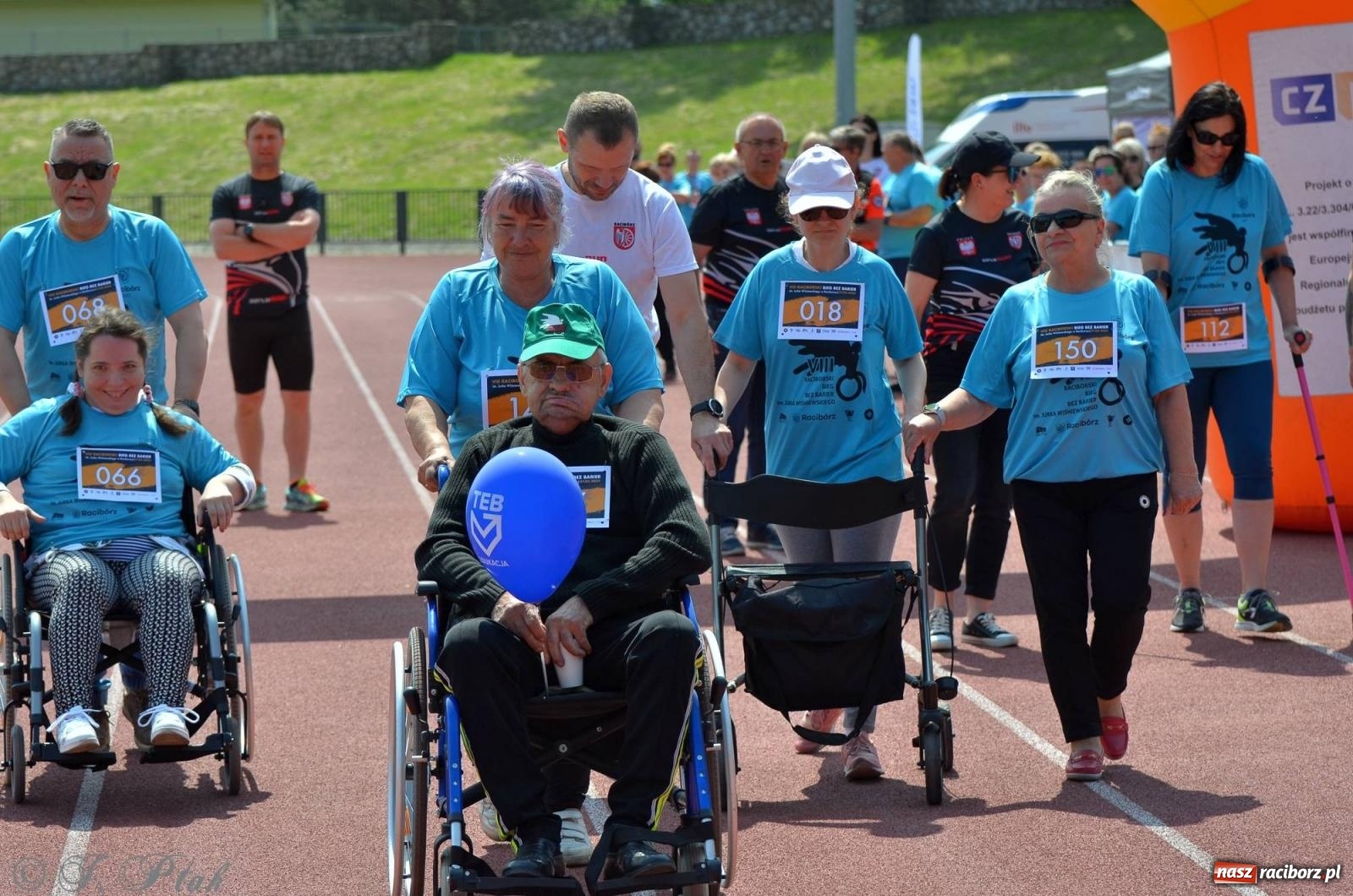 Zdjęcie w galerii na portalu naszraciborz.pl: Raciborski Bieg Bez Barier. Nie wynik jest tu najważniejszy [FOTO i WIDEO] wiadomości z regionu