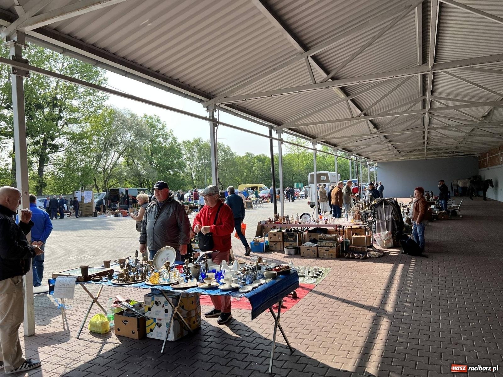 Zdjęcie w galerii na portalu naszraciborz.pl: Róg bawoli i tryptyk. Ciekawostki z targu staroci w Pietrowicach Wielkich wiadomości z regionu