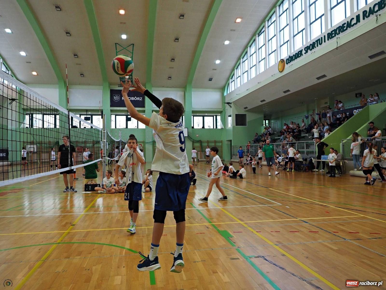Zdjęcie w galerii na portalu naszraciborz.pl: Gramy dla mamy - młodzi siatkarze rywalizowali w arenie przy Łąkowej [FOTO i WIDEO] wiadomości z regionu