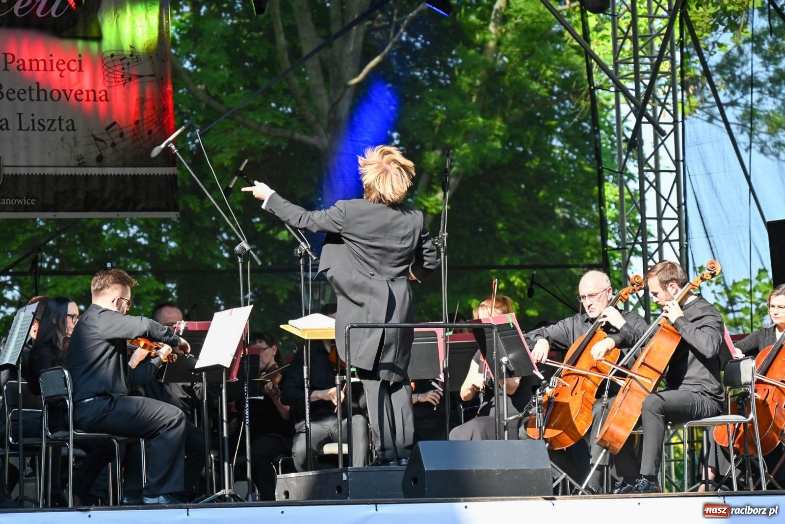 Zdjęcie w galerii na portalu naszraciborz.pl: Dęby, muzyka i partnerstwo. W Krzyżanowicach koncertowali filharmonicy z Katowic [FOTO i WIDEO] wiadomości z regionu