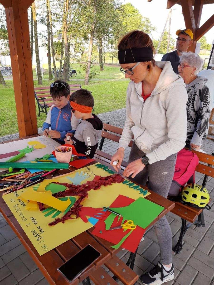 Zdjęcie w galerii na portalu naszraciborz.pl: Rower i błękit – rajd po gminie Krzanowice wiadomości z regionu