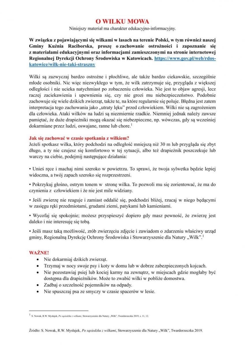 Zdjęcie w galerii na portalu naszraciborz.pl: Coraz więcej doniesień o wilkach w raciborskich lasach. Co trzeba wiedzieć? wiadomości z regionu