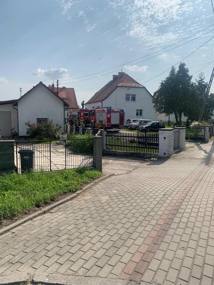 Zdjęcie w galerii na portalu naszraciborz.pl: 20 tys. złotych strat w pożarze w Zawadzie Książęcej  wiadomości z regionu