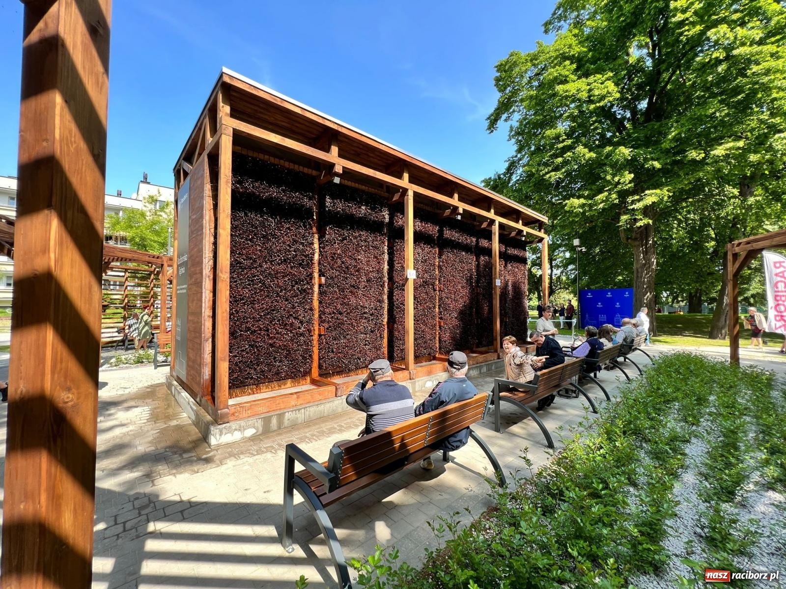 Zdjęcie w galerii na portalu naszraciborz.pl: Dziś otwarto raciborską tężnię. Kosztowała prawie 2 mln zł [FOTO i WIDEO] wiadomości z regionu