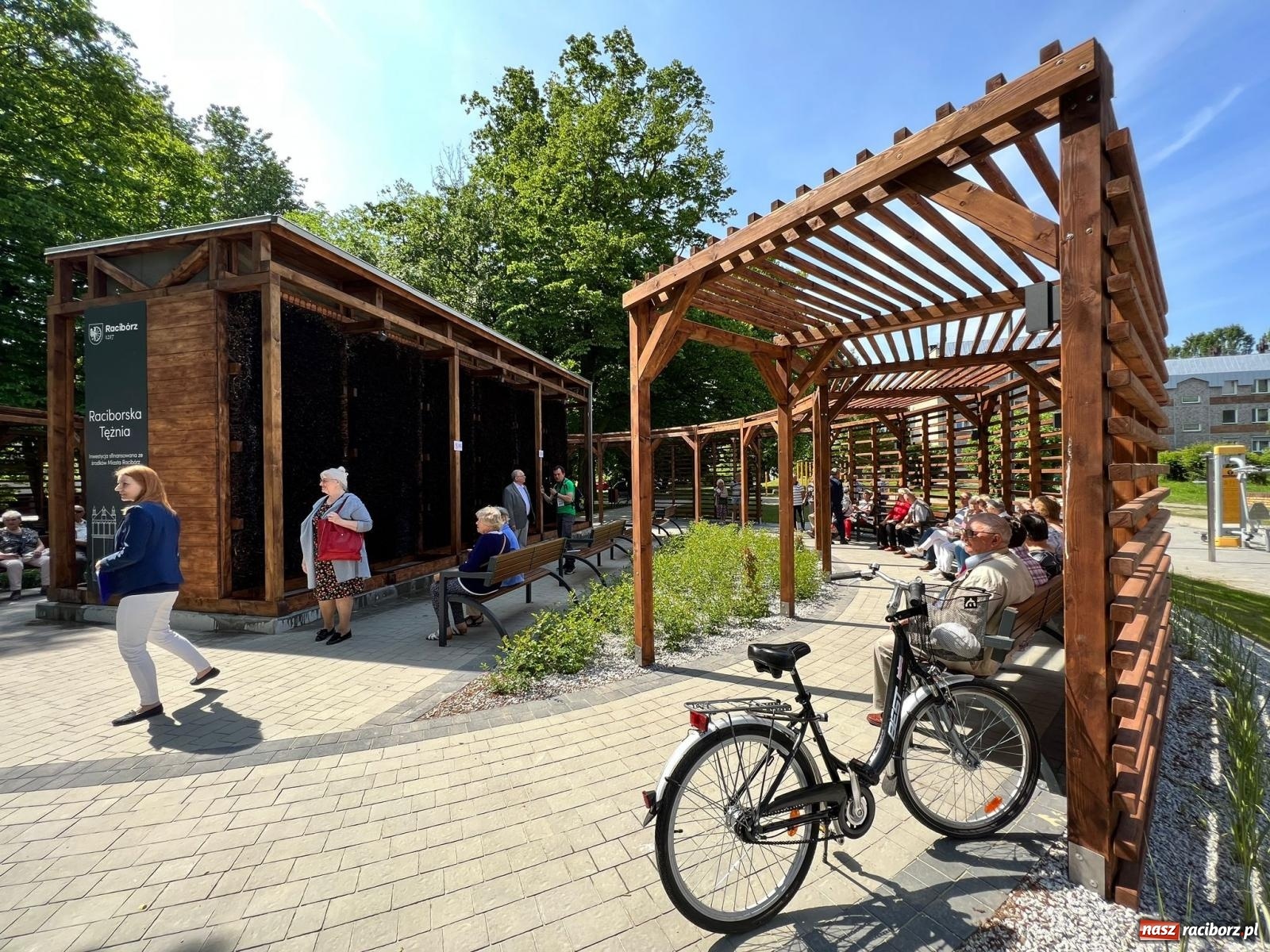 Zdjęcie w galerii na portalu naszraciborz.pl: Dziś otwarto raciborską tężnię. Kosztowała prawie 2 mln zł [FOTO i WIDEO] wiadomości z regionu