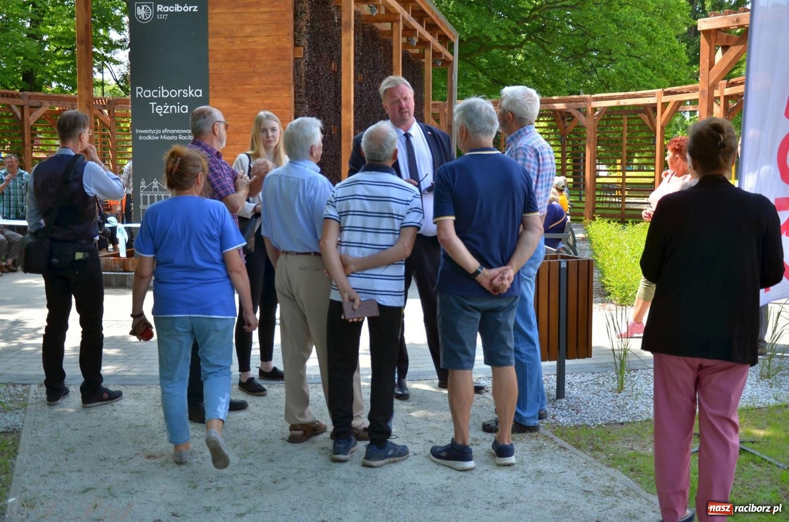 Zdjęcie w galerii na portalu naszraciborz.pl: Dziś otwarto raciborską tężnię. Kosztowała prawie 2 mln zł [FOTO i WIDEO] wiadomości z regionu