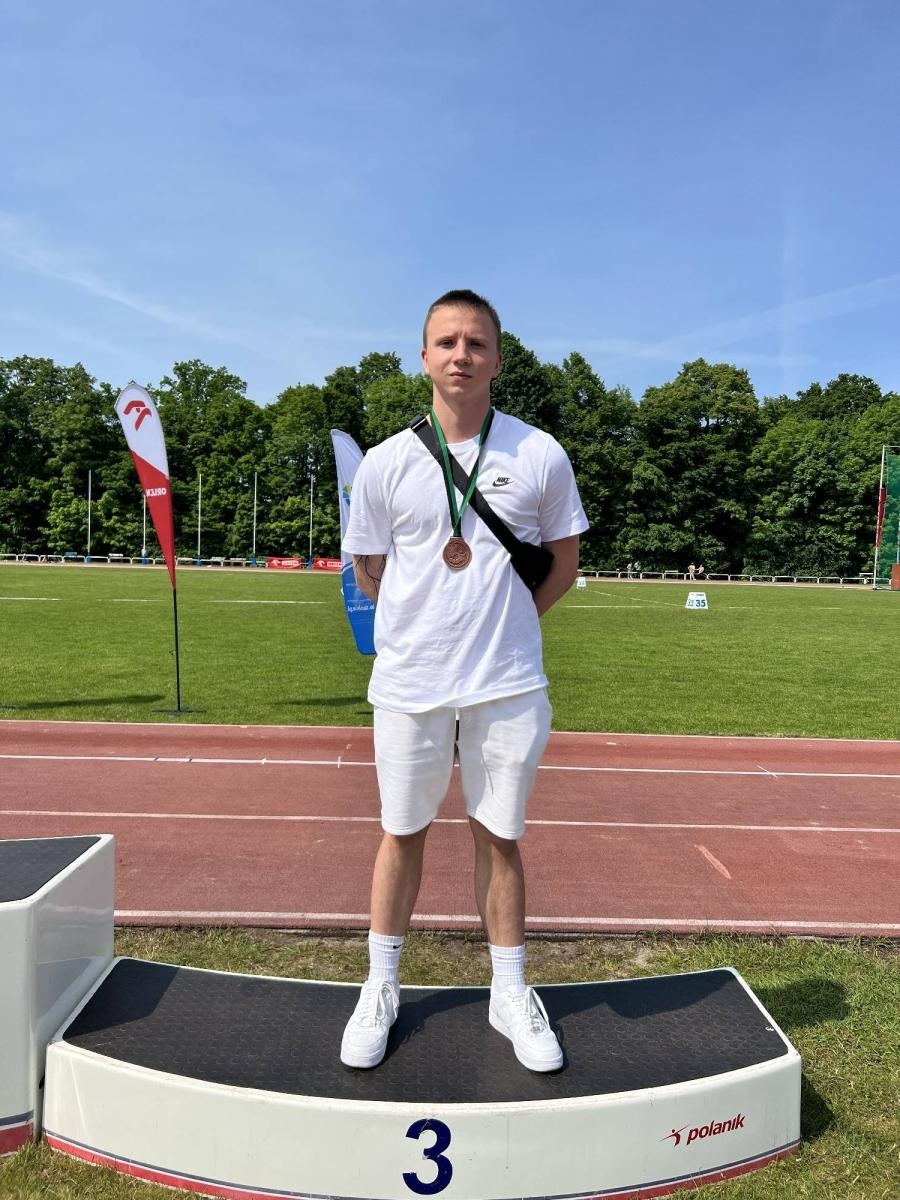 Zdjęcie w galerii na portalu naszraciborz.pl: Raciborskie medale na Mistrzostwach Śląska w Lekkiej Atletyce U18, U20 i U23 wiadomości z regionu