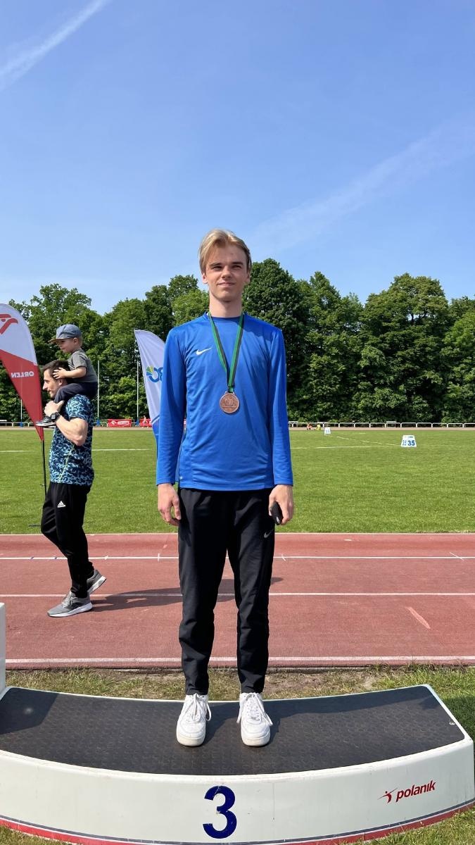 Zdjęcie w galerii na portalu naszraciborz.pl: Raciborskie medale na Mistrzostwach Śląska w Lekkiej Atletyce U18, U20 i U23 wiadomości z regionu