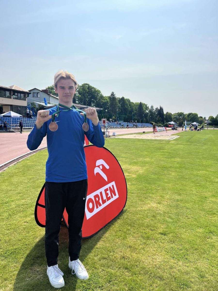 Zdjęcie w galerii na portalu naszraciborz.pl: Raciborskie medale na Mistrzostwach Śląska w Lekkiej Atletyce U18, U20 i U23 wiadomości z regionu